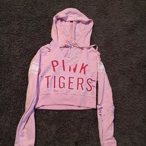 Victoria’s Secret pink crop hoodie